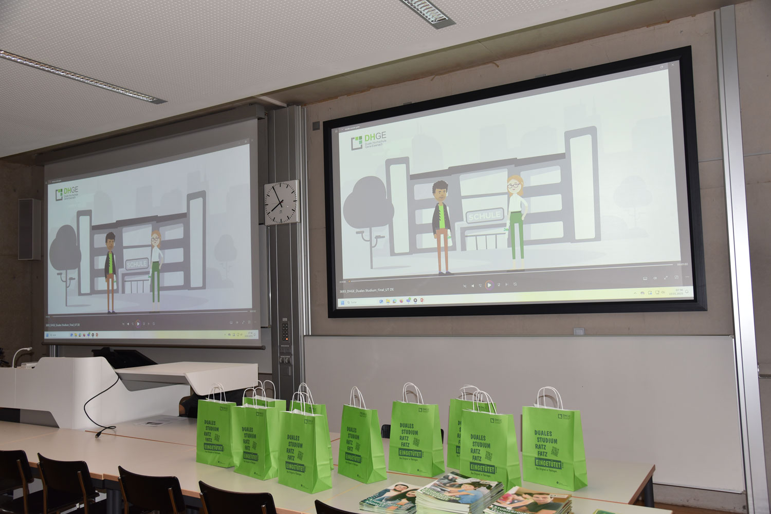 Besuch an der Dualen Hochschule Gera