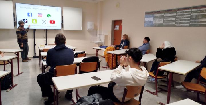 während des Workshops